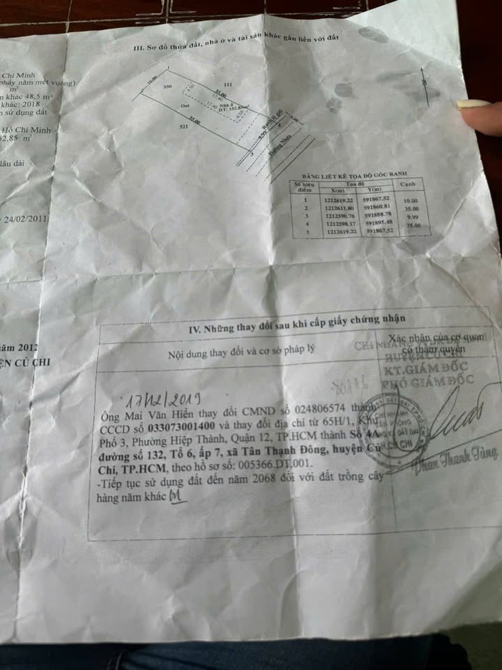 Nhà 2 tầng Tân Thạnh Đông 350m² giá 7.5 tỷ - Chính chủ cần bán gấp!