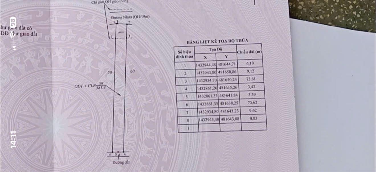 Đất mặt tiền đường Lê Thánh Tông, Krông Năng 589.33m² - Giá chỉ 1 tỷ!