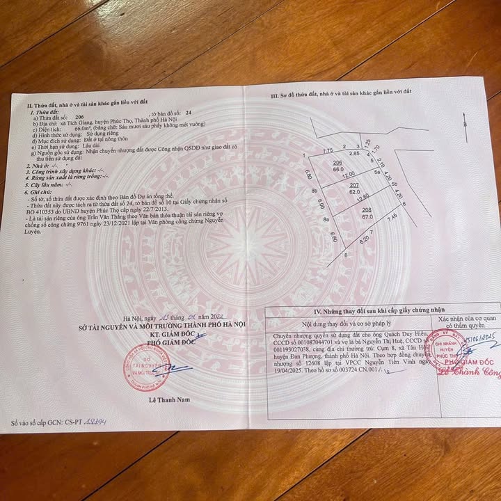 Đất lô góc Tích Giang, Phúc Thọ 66m² chỉ 1 tỷ - Cơ hội đầu tư tuyệt vời!