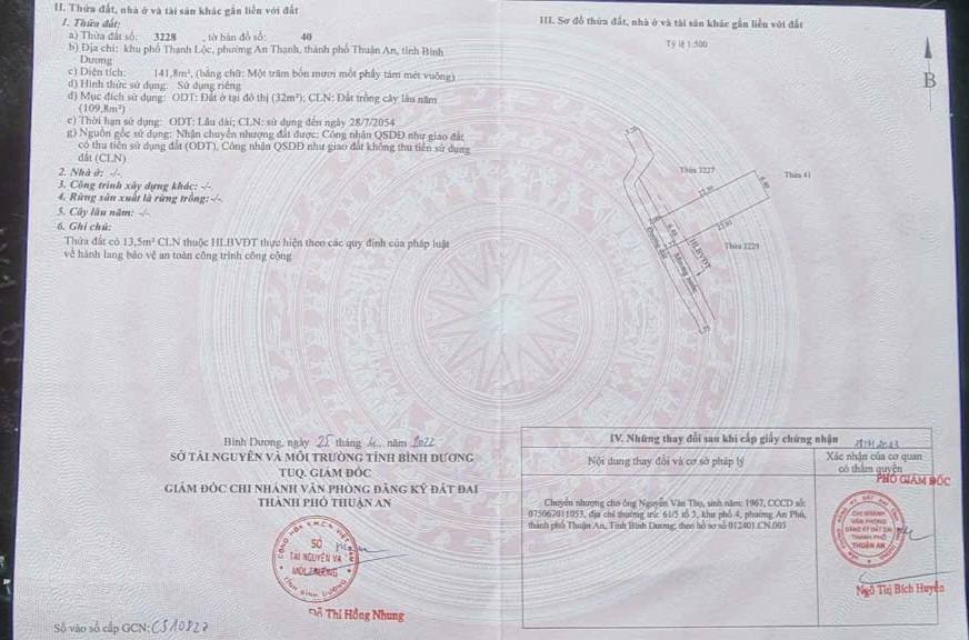 Nhà vườn 283m² tại Thủ Dầu Một giá 3.8 tỷ - Sổ đỏ chính chủ