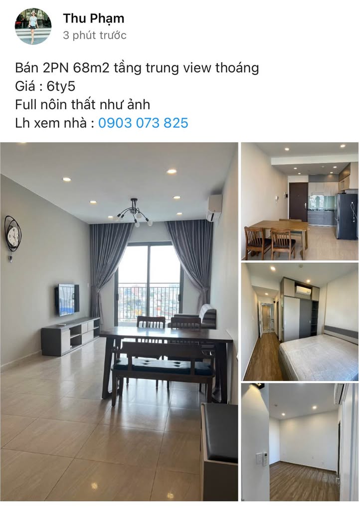 Căn hộ Wilton Tower Bình Thạnh 33m² giá 3.4 tỷ - Sẵn hàng giao ngay!