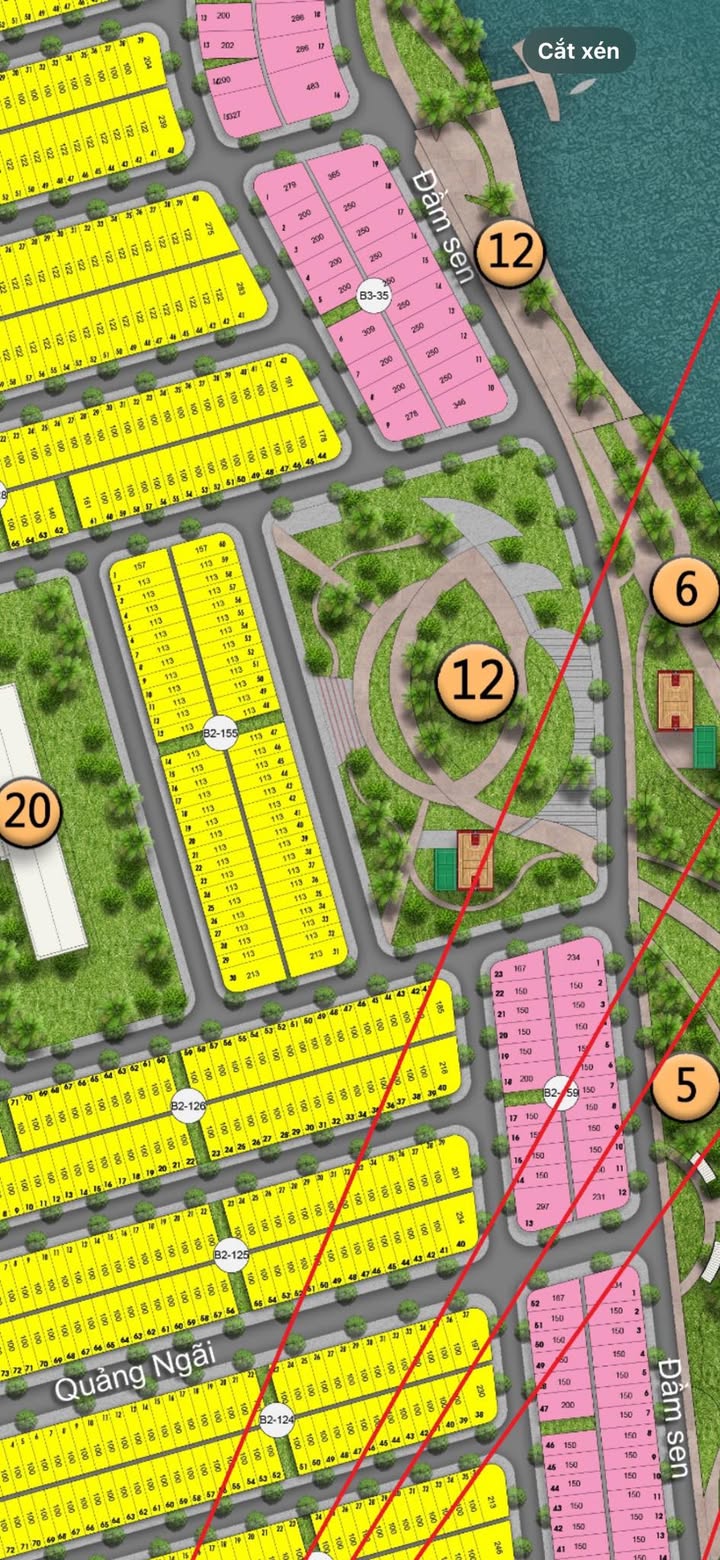 Đất nền Đầm Sen Nam Hoà Xuân 113m² giá 6.4 tỷ - Cơ hội đầu tư tuyệt vời!