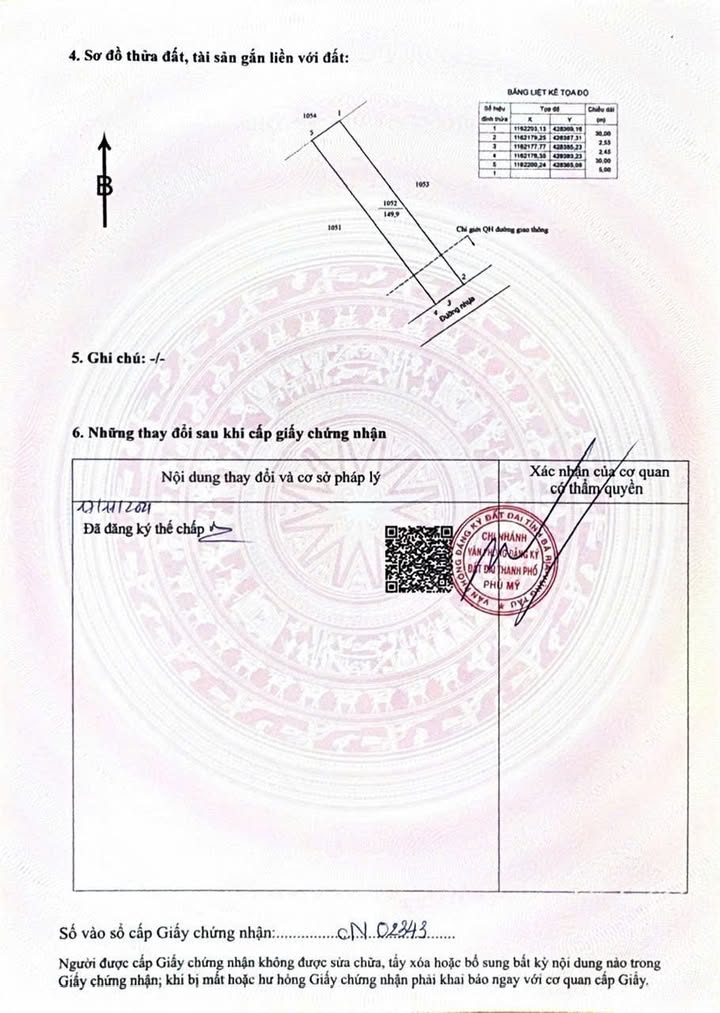 Đất nền Phường Tân Hải, Phú Mỹ 150m² giá 1.7 tỷ - Cơ hội đầu tư sinh lời!