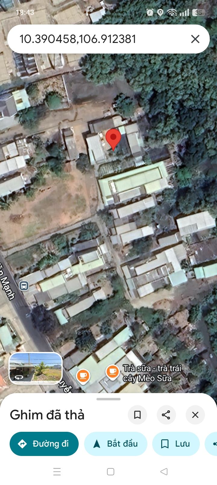 Đất thổ cư Hẻm ô tô đường Nguyễn Văn Mạnh, Cần Giờ 175m² - Giá chỉ 5.95 tỷ!