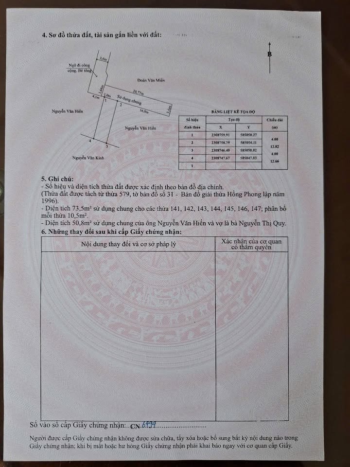 Đất nền Thôn Hoàng Lâu, An Dương 102m² giá 1 tỷ - Cơ hội đầu tư hấp dẫn!
