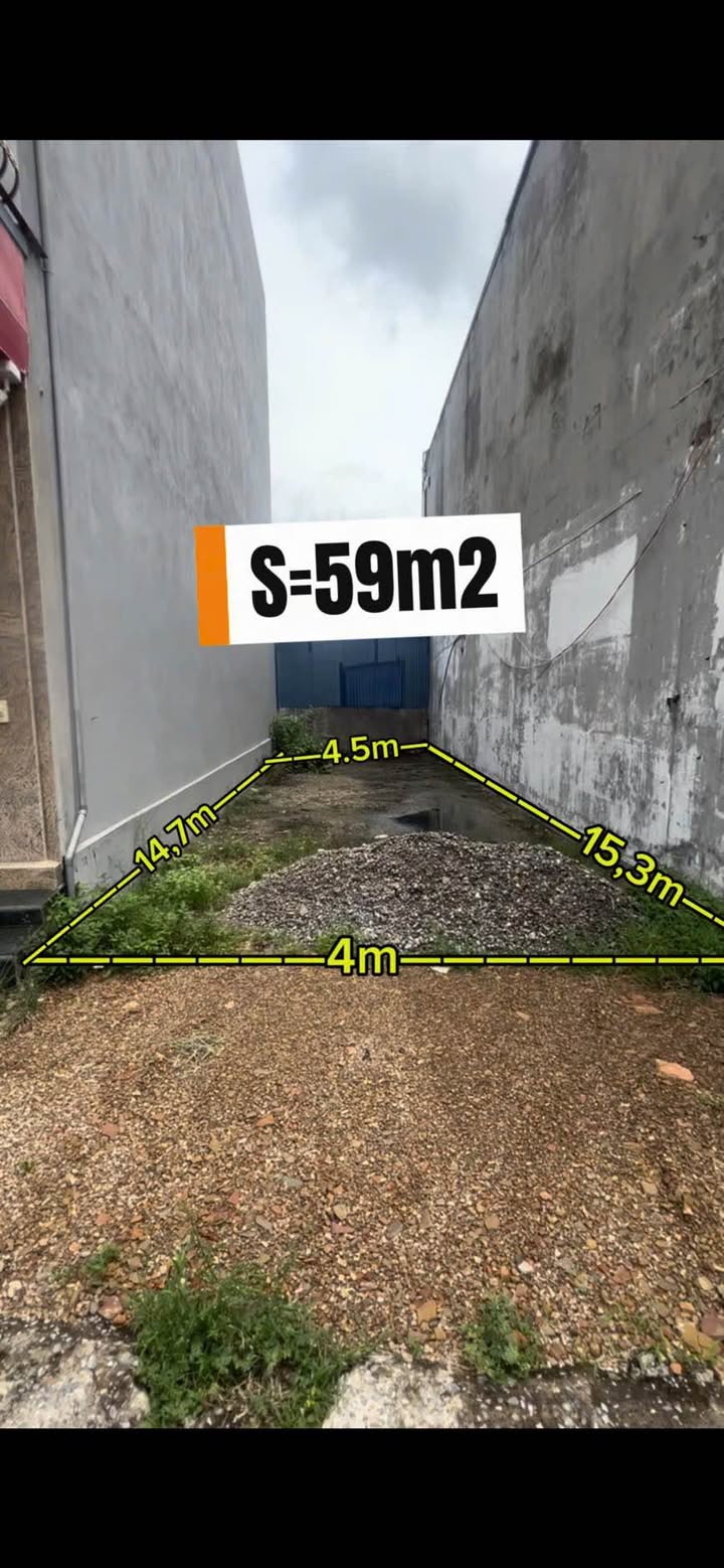 Đất nền Kênh Giang, Thủy Nguyên, 59m² giá 1.9 tỷ - Kinh doanh thuận lợi!