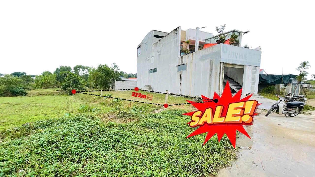 Lô đất đẹp 272m² đường Đại Nam, TP Huế - Nở hậu tài lộc, giá chỉ 4.999 tỷ!