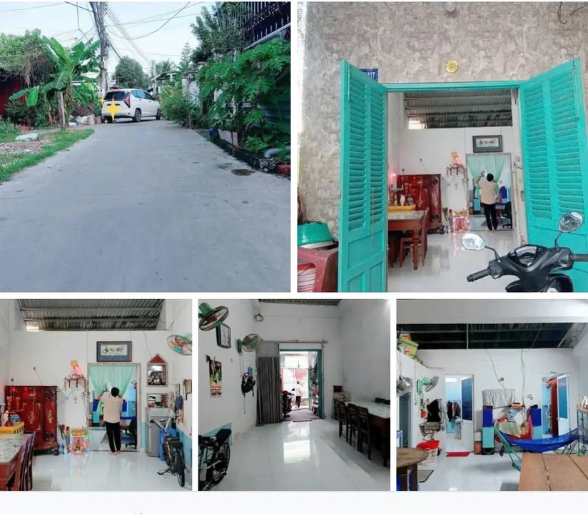 Nhà phố phường 5, TP Mỹ Tho 76.5m² giá chỉ 900 triệu - Sẵn sàng dọn vào ở!
