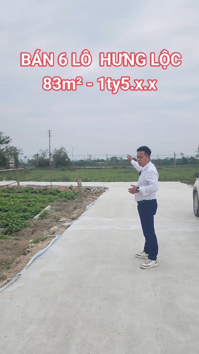 Đất nền Hưng Lộc, Vinh 82m² giá 1.5 tỷ - Tiềm năng tăng giá mạnh!