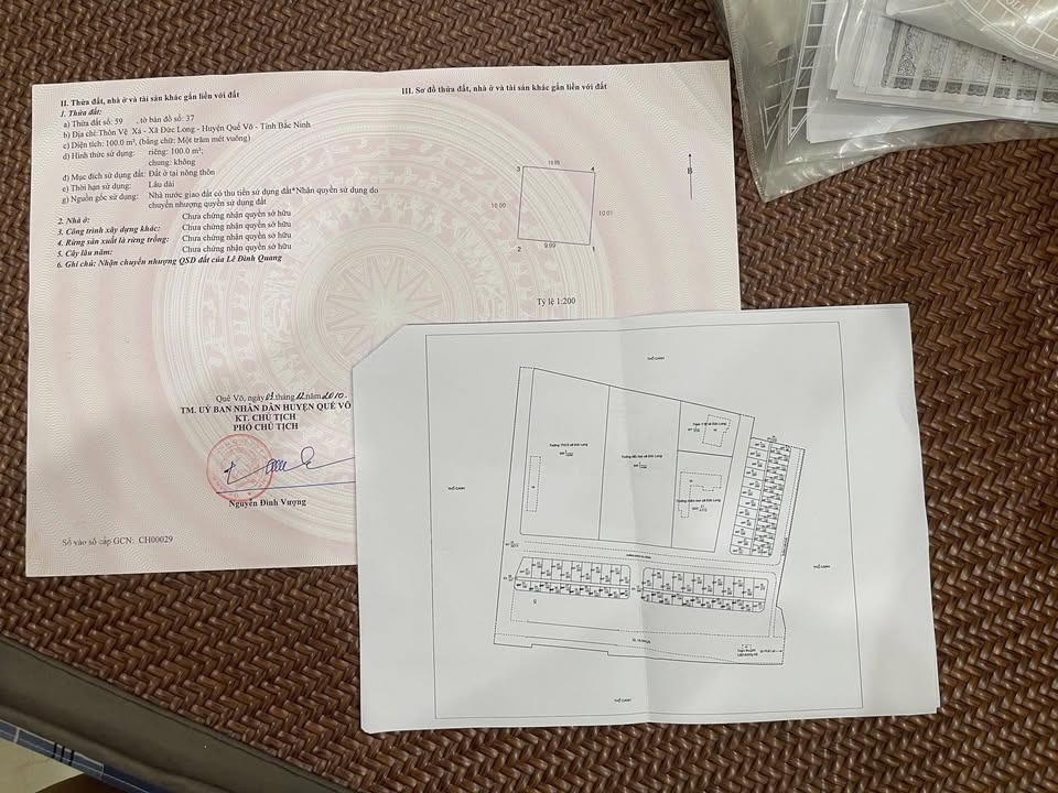 Đất Giãn Dân Đức Long Quế Võ 100m² giá 2.5 tỷ - Cơ hội đầu tư lý tưởng!