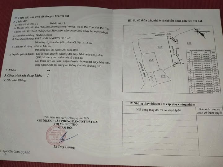 Đất nền Phú Liêm, Hùng Vương, 191m² giá 1.3 tỷ - Đầu tư sinh lời ngay!