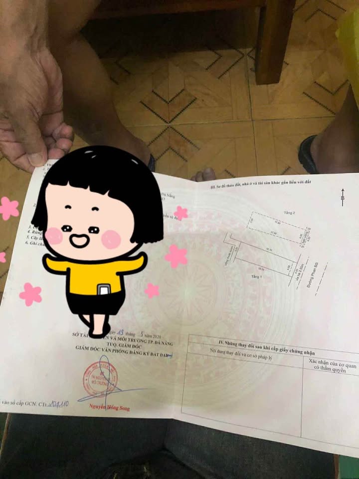 Nhà mặt tiền Phan Bôi Sơn Trà 94m² giá 12.9 tỷ - Sẵn sàng vào ở!