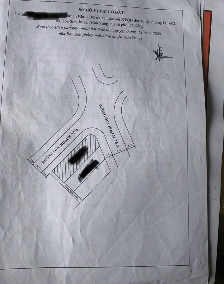 Đất nền Hòa Sơn Đà Nẵng 214m² giá chỉ 4.55 tỷ - Cơ hội đầu tư tuyệt vời!
