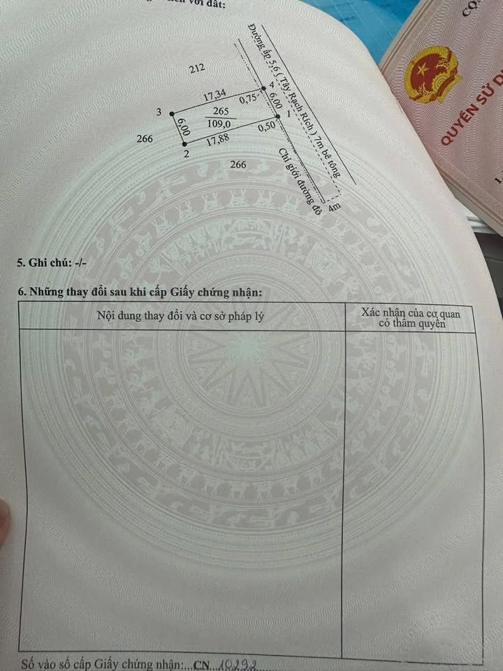 Đất nền 106m² xã Tân Bửu, Bến Lức giá 1 tỷ - Cơ hội đầu tư tuyệt vời!