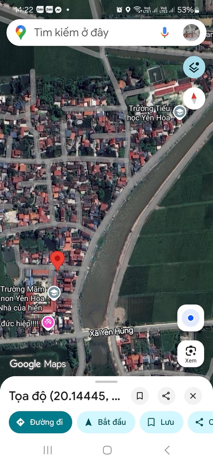 Đất nền Yên Hòa, Yên Mô 100m² giá 1 tỷ - Tiềm năng tăng giá cao!