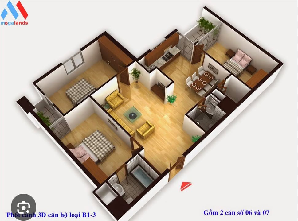 Căn hộ Chung cư Saphia Hạ Long 50m² giá 2 tỷ - View đẹp, nội thất cơ bản!