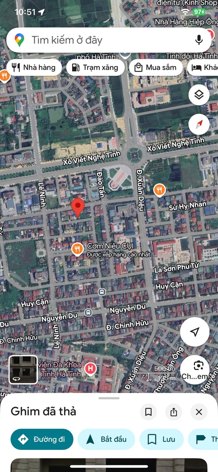 Đất nền Khu HuD Hà Tĩnh 129.6m² giá 5 tỷ - Đầu tư sinh lời ngay!