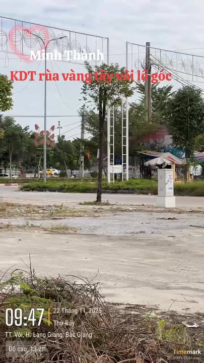 Đất nền lô góc KDT Rùa Vàng Tây Vôi 86m² giá 3.6 tỷ - Tiện ích đầy đủ, vị trí đắc địa!