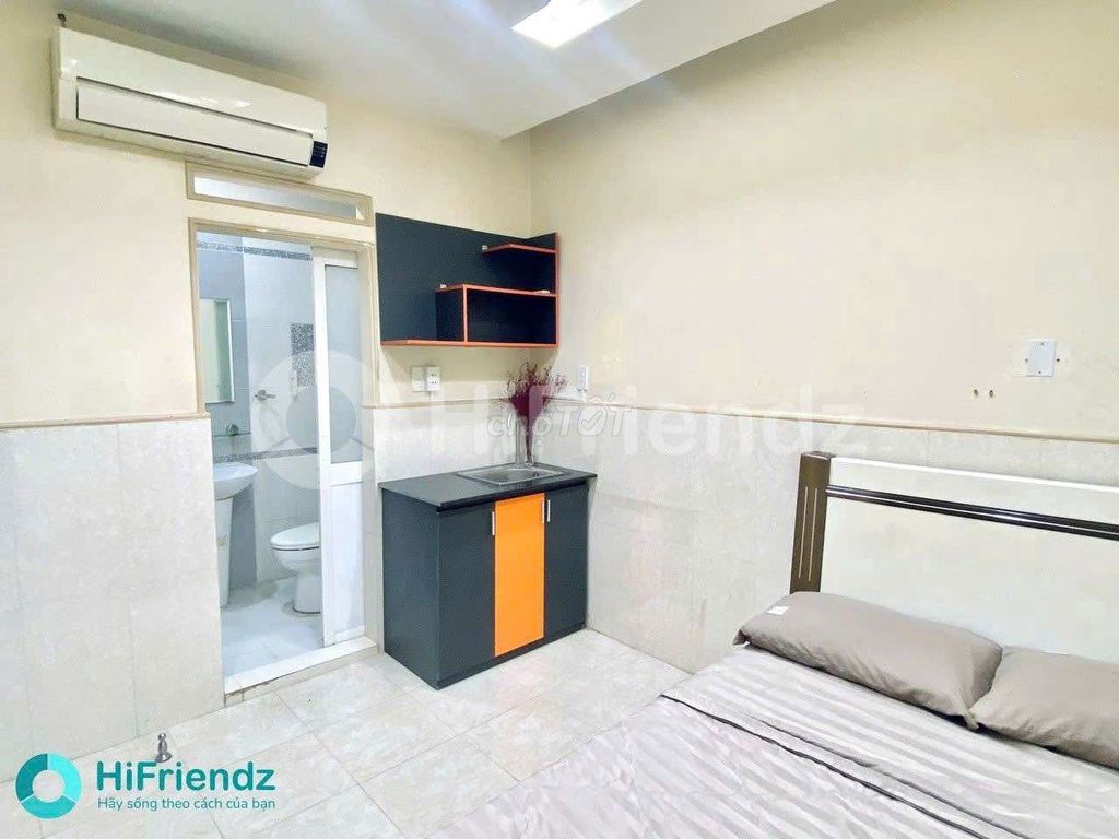 Phòng trọ Chợ Lớn Q6 gần Q5 20m² giá chỉ 3 triệu - Full nội thất tiện nghi