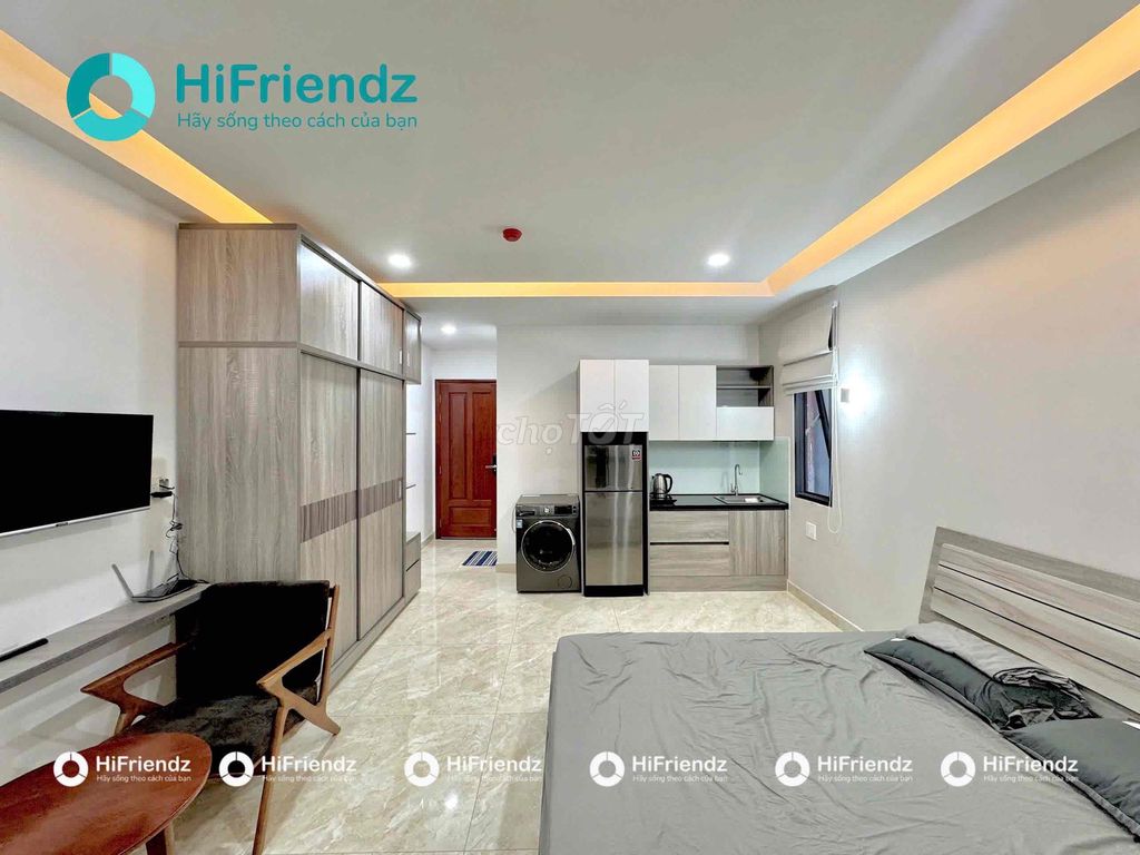 Căn hộ chung cư cho thuê Nguyễn Tri Phương, Quận 5, 35m² giá 8.3 triệu - Full nội thất sang trọng