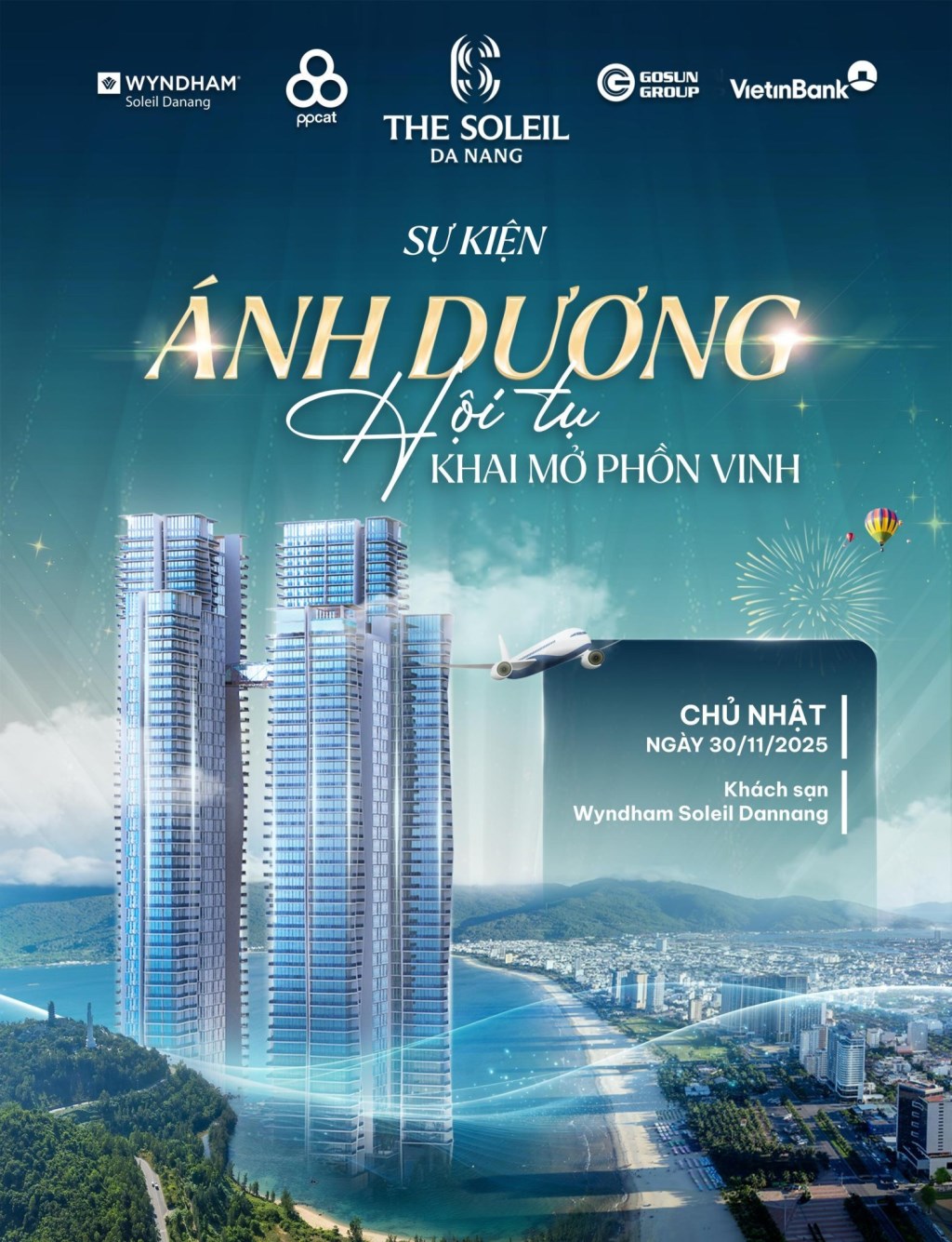 Căn hộ The Soleil Đà Nẵng 100m² giá 100 triệu - Sự kiện mở bán giai đoạn 2 hấp dẫn!