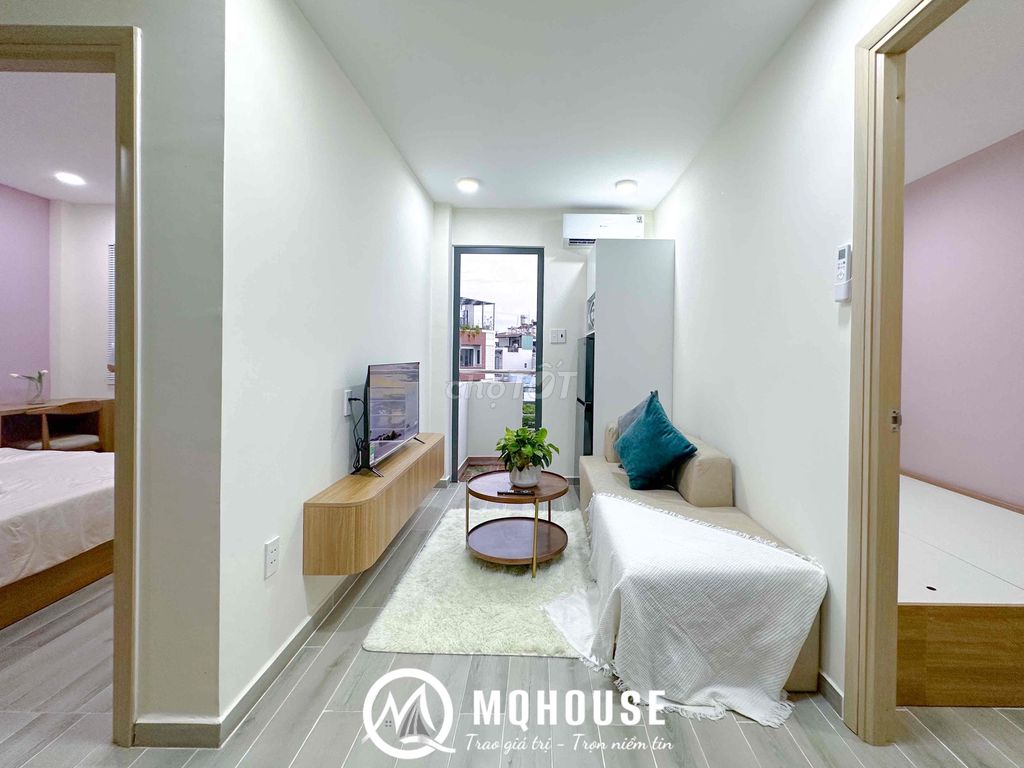 Căn hộ 2PN Lê Văn Sỹ Quận 3 65m² giá 10.6 triệu - An ninh, yên tĩnh, full nội thất!