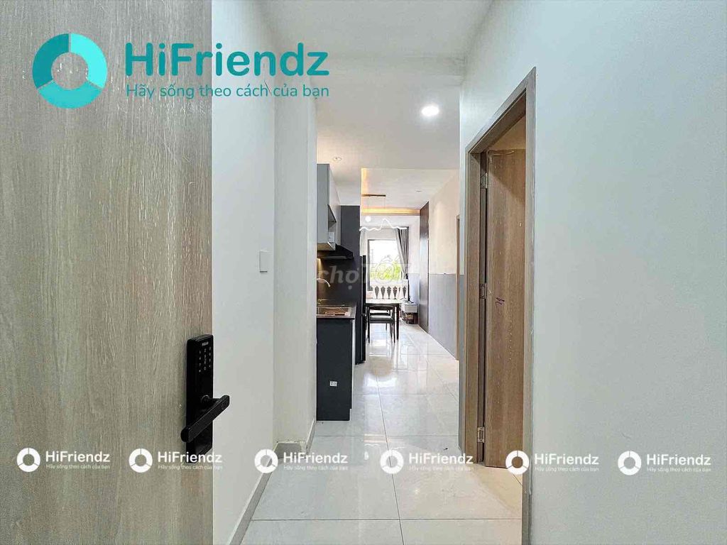 Căn hộ 2PN cho thuê ngay Emart Phan Văn Trị 50m² giá chỉ 12.9 triệu - Full nội thất mới!