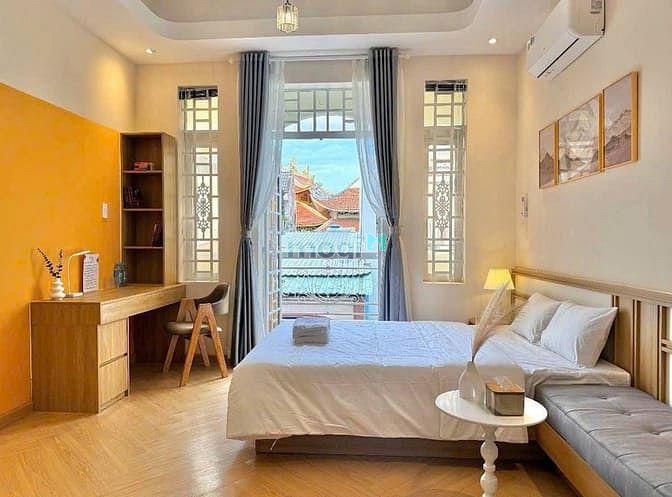 Cho thuê căn hộ 1PN tại Cộng Hòa 25m² giá 5.7 triệu - Tiện nghi đầy đủ, giờ giấc tự do!