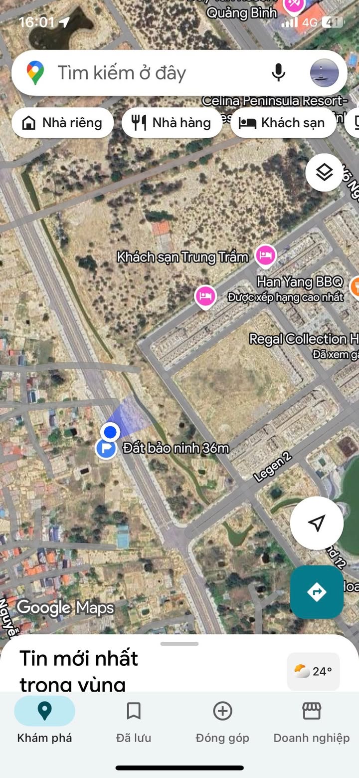 Đất nền Bảo Ninh 625m² giá 6 tỷ - Đầu tư sinh lời lý tưởng!