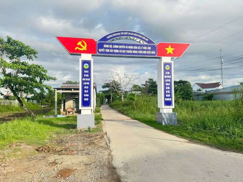 Đất làm vườn 960m² tại Khóm Chánh, phường Lý Văn Lâm - Giá chỉ từ 900 triệu!