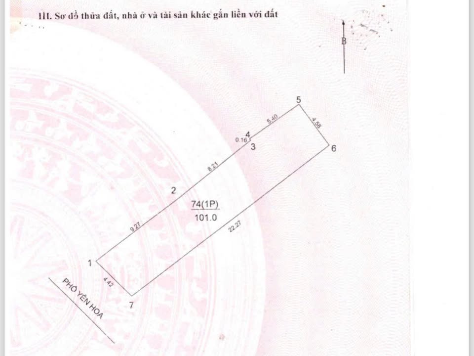 Mặt phố Yên Hoa Tây Hồ 101m² giá 45 tỷ - Kinh doanh đắc địa!