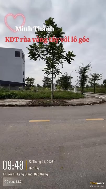 Đất nền lô góc KĐT Rùa Vàng Vôi 86m² giá 3.6 tỷ - Tiện ích đỉnh cao