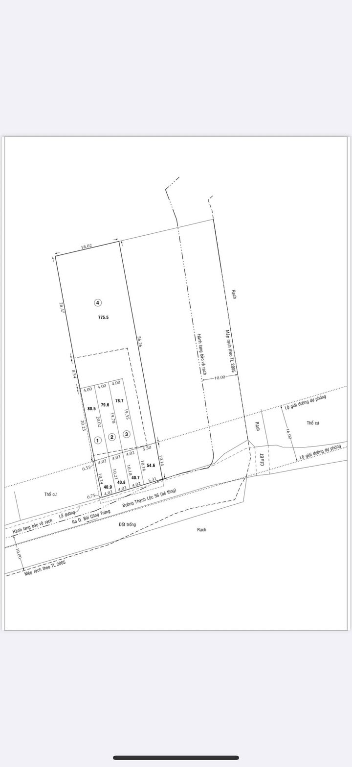 Đất mặt tiền Thạnh Lộc 56, quận 12, 120m² - Giá F0 chưa qua kinh doanh!