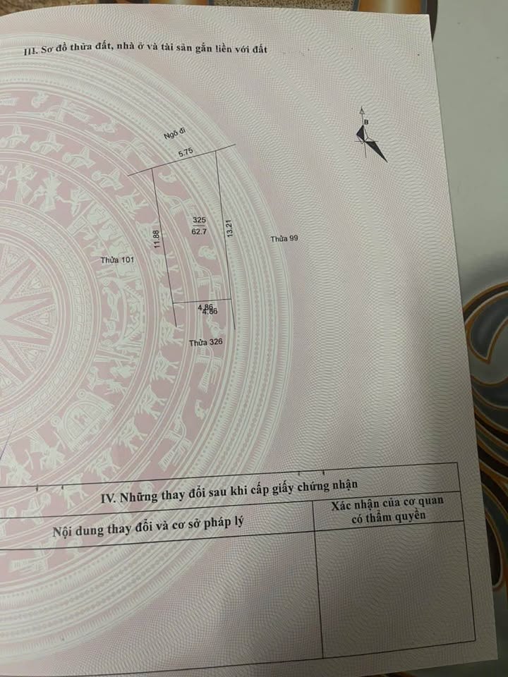 Bán đất tặng nhà cấp 4 tại Ngô Quyền, Hải Dương - Diện tích 62,7m², giá cực tốt!