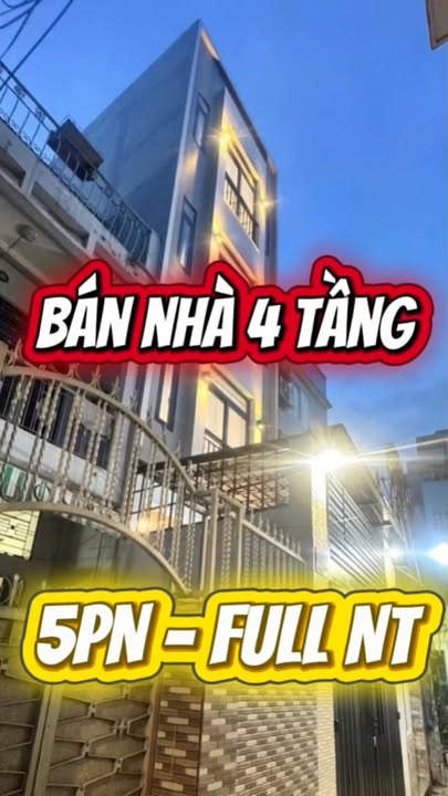 Nhà 4 tầng Lê Hồng Phong, Q.10 - Diện tích 55.5m², chỉ 10.6 tỷ - Tặng nội thất cao cấp!