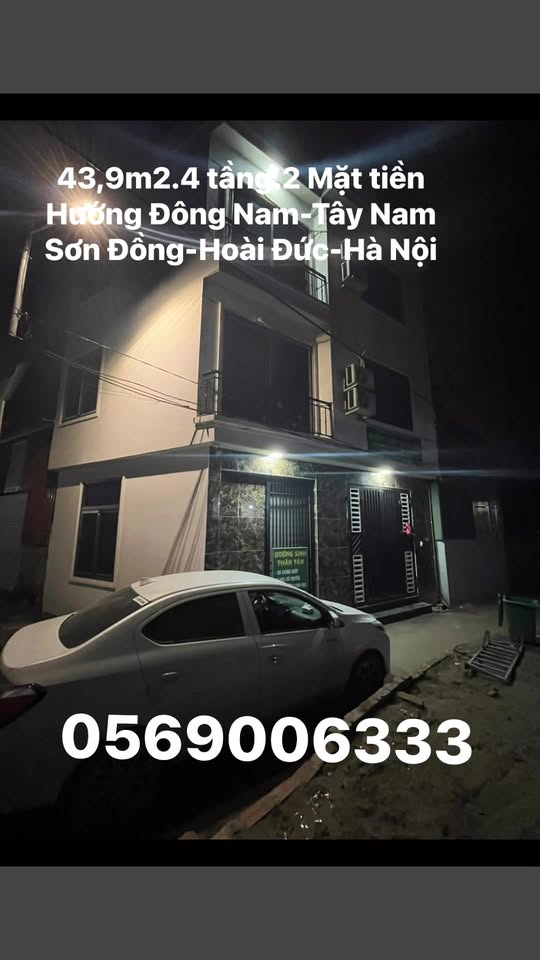 Nhà 4 Tầng Lô Góc Tiền Yên, Hoài Đức 43.9m² giá 5 tỷ - Sổ đỏ chính chủ, ô tô qua nhà!