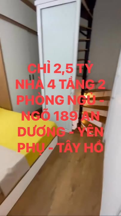 Nhà riêng An Dương Yên Phụ 18m² giá 2.5 tỷ - Nội thất mới tinh, sẵn sàng ở ngay!