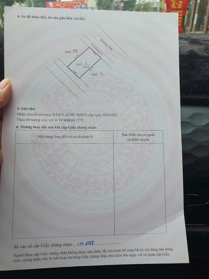 Đất Đông Văn, Đông Sơn 150m² - Sổ hồng chính chủ, giá thỏa thuận!