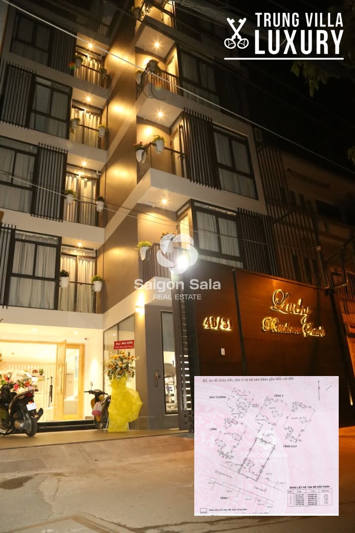 Cho thuê căn hộ dịch vụ 20 phòng tại Nguyễn Cửu Vân, Bình Thạnh - Đầu tư sinh lời ổn định!