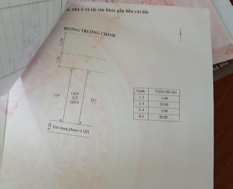 Đất mặt tiền đường Trường Chinh, Quảng Ngãi 100m² giá 2.9 tỷ - Kinh doanh thuận lợi!