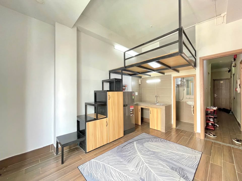 Phòng cho thuê tại Ung Văn Khiêm, Bình Thạnh - Full nội thất, sẵn sàng ở ngay!