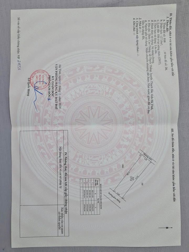 Đất thổ cư Thạch Thắng 127m² giá 700 triệu - Dân cư đông đúc, vị trí thuận lợi!