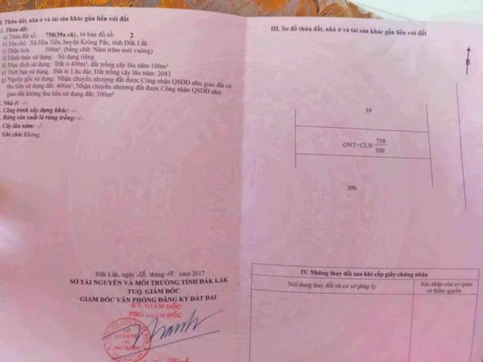 Đất Hòa Tiến 475m² giá 5.5 tỷ - Phù hợp đầu tư và xây dựng kho xưởng!