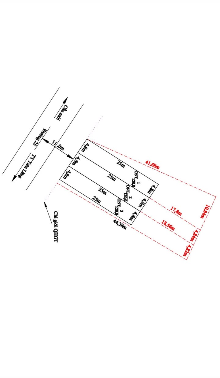 Đất nền mặt đường 25 Khởi Nghĩa 120m² giá 3.24 tỷ - Cơ hội đầu tư sinh lời!