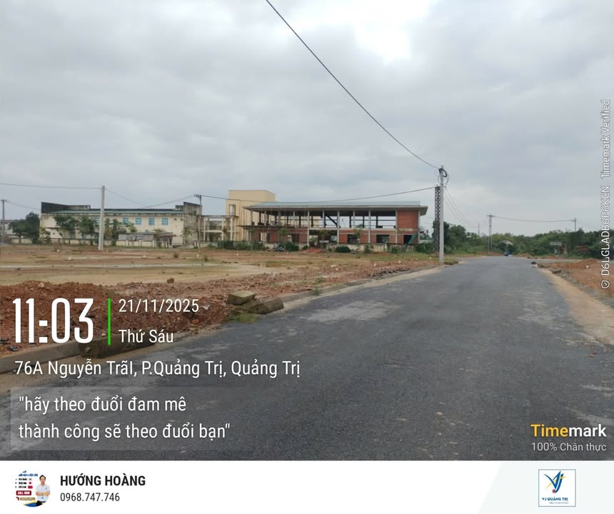 Lô đất 140m² khu đô thị Võ Văn Kiệt, Quảng Trị giá 1.1 tỷ - Cơ hội đầu tư sinh lời!