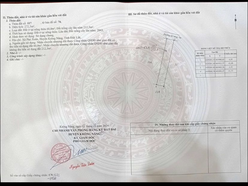 Đất nền Phú Xuân 273m² giá chỉ 489 triệu - Cơ hội đầu tư tuyệt vời!