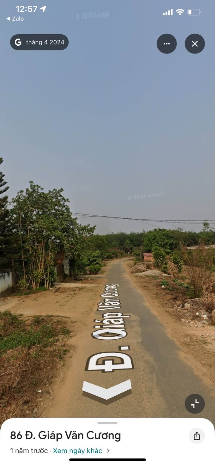 Đất nông nghiệp đường Giáp Văn Cương, phường Ngô Mây, 518m² - Quy hoạch đất ở thuận lợi!