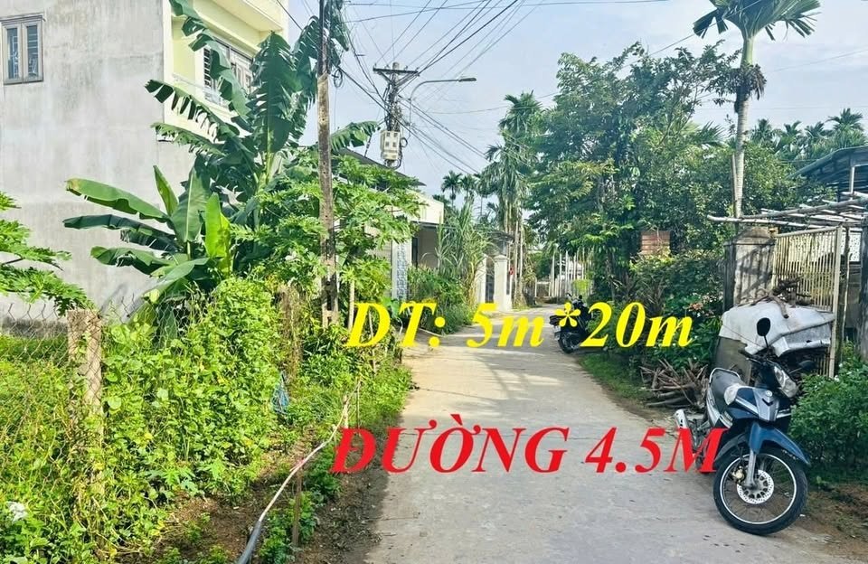 Đất nền Trương Quang Trọng 100m² giá 1 tỷ - Vị trí đắc địa gần KĐT VSIP!