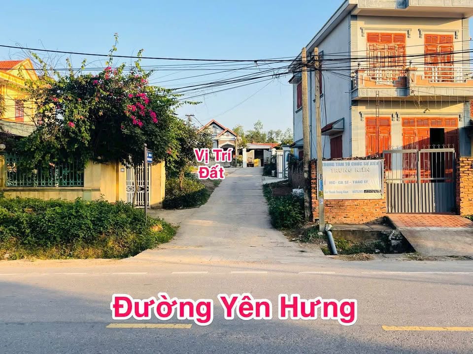 Đất nền Hiệp Hòa Quảng Yên 154m² giá 1 tỷ - Đường lớn ô tô vào tận nơi!
