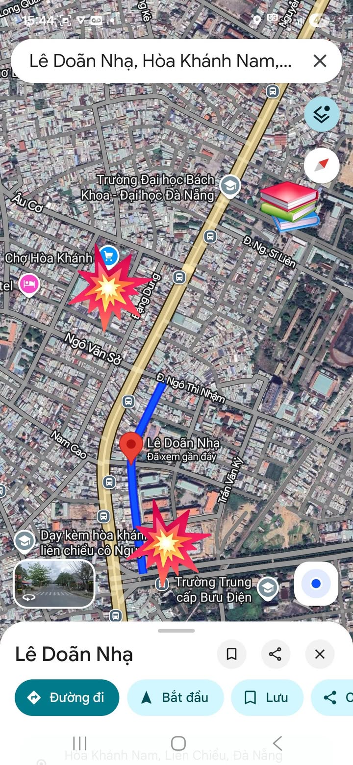 Nhà 2 tầng đường Lê Doãn Nhạ, Hòa Khánh Nam, 100m² - Giá thỏa thuận hấp dẫn!